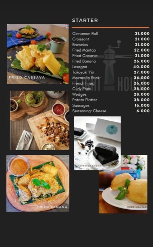 Menu LCB 4