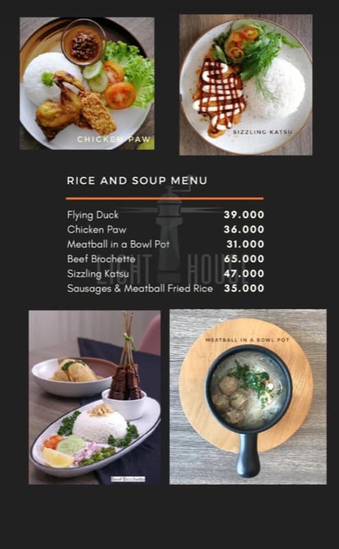 Menu LCB 5
