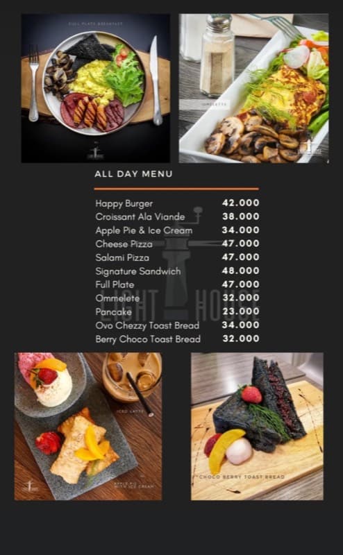 Menu LCB 6